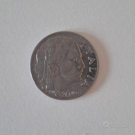 moneta 20 centesimi Italia 1940 Anno XVIII