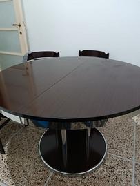tavolo rotondo + sedie coordinate