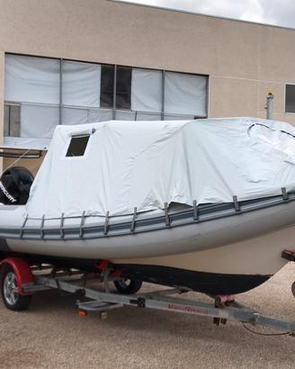 Gommone Mistral 6.40 con 115cv Mercury e carrello