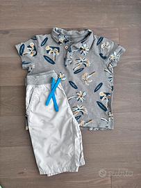 Completo estivo bambino 4 anni
