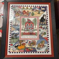 Times to remember (punto croce a mano)