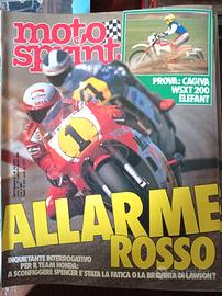 Rivista MOTOSPRINT numero 13 del 1985