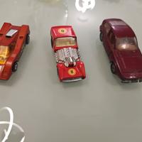 tre modellini auto macchinenette alfa Zagato etc