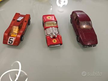 tre modellini auto macchinenette alfa Zagato etc