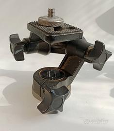 Testa Manfrotto a 3 vie