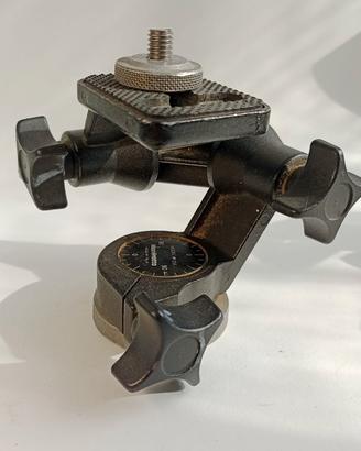 Testa Manfrotto a 3 vie