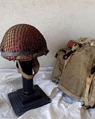 Elmetto Paracadutisti,berretto, zaino da lancio