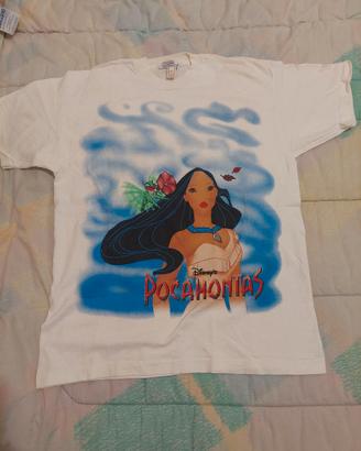 T-shirt Vintage da collezione Poca Hontas
