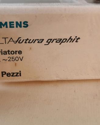 Siemens Delta futura graphit - Deviatore 5ta9156