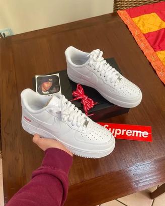 Scarpe Nike Air Force 1 x Supreme Uomo 41