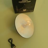 Lampada ricaricabile da campeggio 