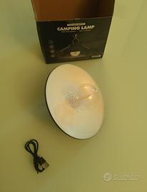 Lampada ricaricabile da campeggio 