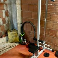 Lat machine + cavo basso