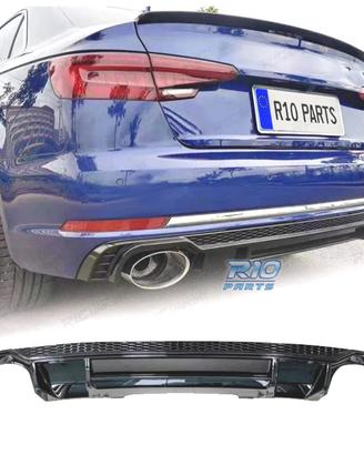 DIFFUSORE AUDI A4 S LINE 16-19 LOOK RS4