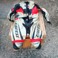 tuta pelle Dainese divisibile tg50