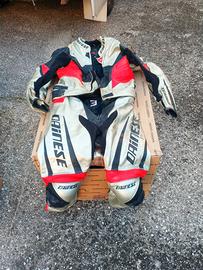tuta pelle Dainese divisibile tg50