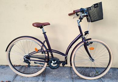 Bicicletta donna urbana Decathlon ELOPS 320