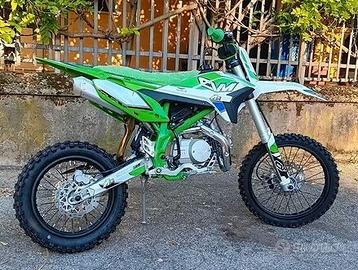 PITBIKE THUNDER 125cc ruote 17/14 VERDE