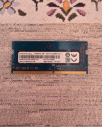 Ram 4gb Ramaxel Sodimm