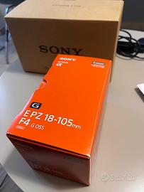 Obiettivo Sony E PZ 18-105mm F4 G OSS