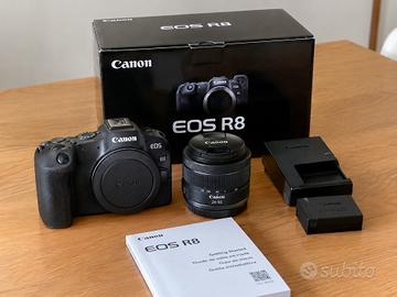 Canon eos r8 come nuova