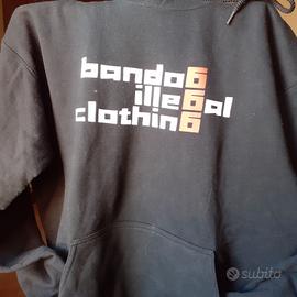 Felpa uomo nera Bandog