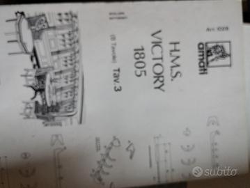 piani costruzione amati victory 1:90