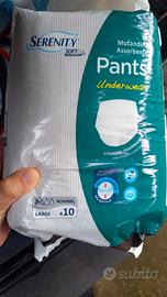 Mutandine assorbenti taglia L 8x10