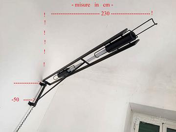 Lampadario modernariato anni 70