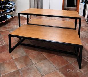Tavoli negozio abbigliamento 