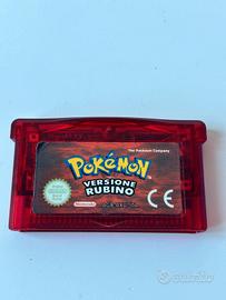 Videogioco Pokemon Rubino Nintendo Gameboy Advance