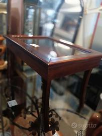 Tavolino Espositore con Piano in Vetro – 25009