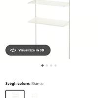 Scaffale Boaxel Ikea - nuovo