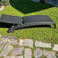 Lettino da giardino