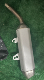 silenzatore in alluminio sherco sm 125 4T