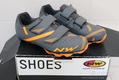 Scarpe MTB Northwave grigio/arancione