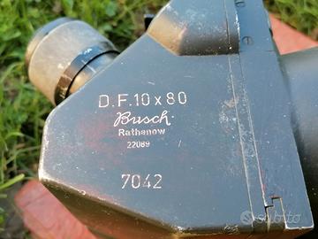 Binocolo WWII - Flak 10x80 45° - E. Busch Rathenow
