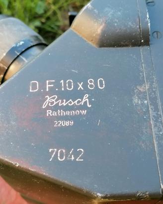 Binocolo WWII - Flak 10x80 45° - E. Busch Rathenow