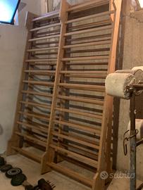 Spalliera svedese doppia, usata ma perfetta