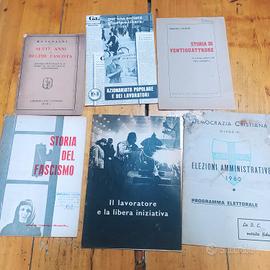 Lotto riviste fascismo lavoro lavoratori