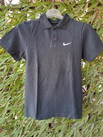 Polo Nike nera bambino/ragazzo- 10/12 anni
