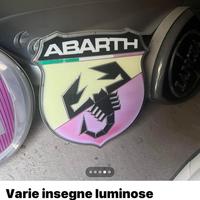 Insegne luminose abart/lancia/jeep