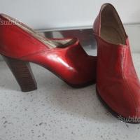 Scarpe Ramirez rosso mattone n° 361/2 pelle