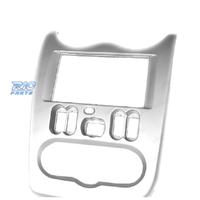 TELAIO GRIGIO RADIO 2-DIN PER RENAULT DACIA LOGAN 