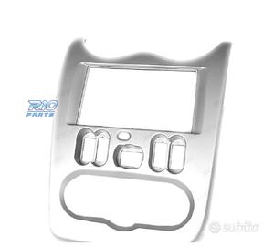 TELAIO GRIGIO RADIO 2-DIN PER RENAULT DACIA LOGAN 