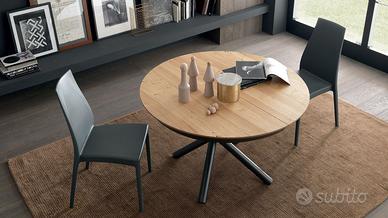 Tavolo rotondo allungabile Fahrenheit Round 120