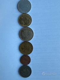 Set monete varie nazioni