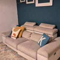 divano 3 posti relax Poltronesofa Alfonsine Beige