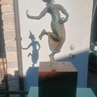 statua in bronzo 