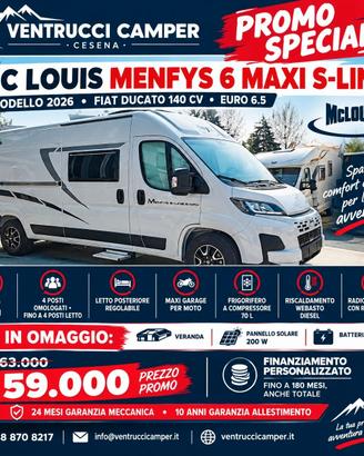Mclouis MENFYS 6 MAXI SLINE GARAGE 5.99M FULL OP F